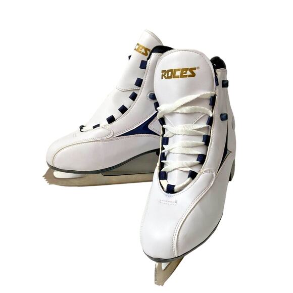 Roces Women's Size12 RFG 1 Ice Skate Superior White Italian Style 450511 NWB - Picture 3 of 8